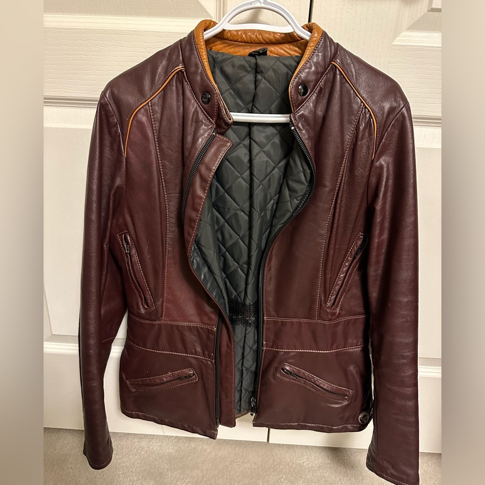 Vintage TAURUS Leather Biker Jacket